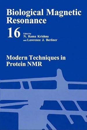 Bild des Verkufers fr Modern Techniques in Protein NMR zum Verkauf von AHA-BUCH GmbH