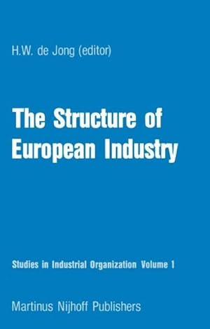 Bild des Verkufers fr The Structure of European Industry zum Verkauf von AHA-BUCH GmbH