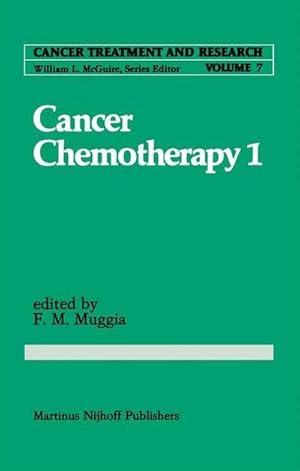 Bild des Verkufers fr Cancer Chemotherapy 1 zum Verkauf von AHA-BUCH GmbH