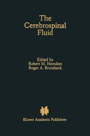 Image du vendeur pour The Cerebrospinal Fluid mis en vente par AHA-BUCH GmbH