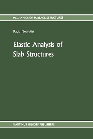 Seller image for Elastic Analysis of Slab Structures for sale by AHA-BUCH GmbH
