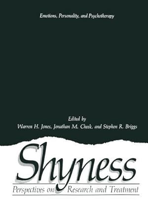 Seller image for Shyness : Perspectives on Research and Treatment for sale by AHA-BUCH GmbH