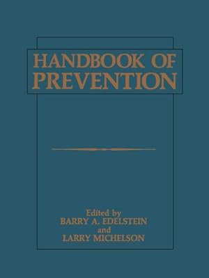 Seller image for Handbook of Prevention for sale by AHA-BUCH GmbH