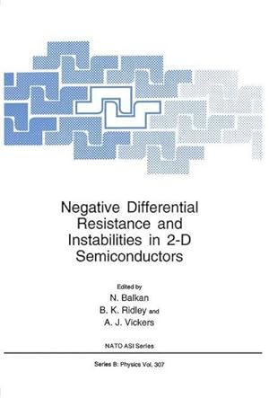 Bild des Verk�ufers f�r Negative Differential Resistance and Instabilities in 2-D Semiconductors zum Verkauf von AHA-BUCH GmbH