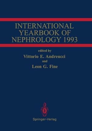 Bild des Verkufers fr International Yearbook of Nephrology 1993 zum Verkauf von AHA-BUCH GmbH