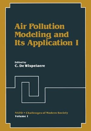Bild des Verkufers fr Air Pollution Modeling and Its Application I zum Verkauf von AHA-BUCH GmbH