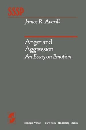 Bild des Verkufers fr Anger and Aggression : An Essay on Emotion zum Verkauf von AHA-BUCH GmbH