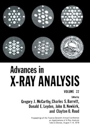 Bild des Verkufers fr Advances in X-Ray Analysis : Volume 22 zum Verkauf von AHA-BUCH GmbH