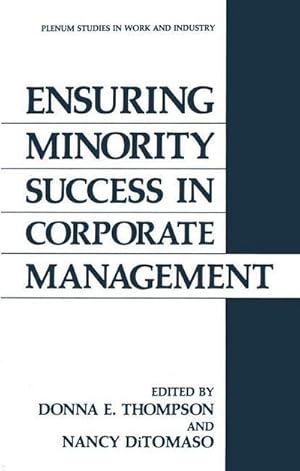 Seller image for Ensuring Minority Success in Corporate Management for sale by AHA-BUCH GmbH