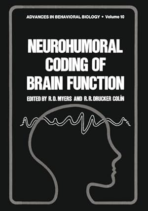 Bild des Verkufers fr Neurohumoral Coding of Brain Function zum Verkauf von AHA-BUCH GmbH