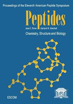 Bild des Verkufers fr Peptides : Chemistry, Structure and Biology zum Verkauf von AHA-BUCH GmbH