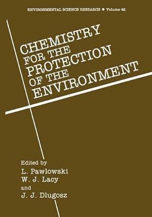 Bild des Verkufers fr Chemistry for the Protection of the Environment zum Verkauf von AHA-BUCH GmbH