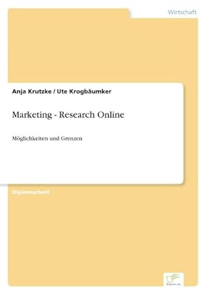 Seller image for Marketing - Research Online : Mglichkeiten und Grenzen for sale by AHA-BUCH GmbH