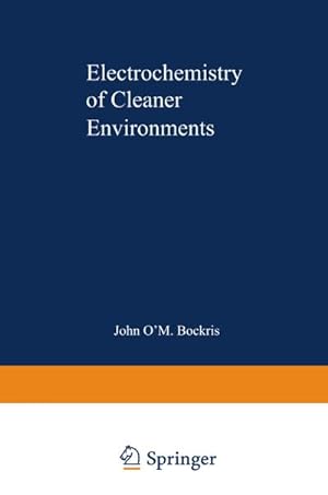 Bild des Verkufers fr Electrochemistry of Cleaner Environments zum Verkauf von AHA-BUCH GmbH
