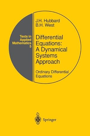 Bild des Verkufers fr Differential Equations: A Dynamical Systems Approach : Ordinary Differential Equations zum Verkauf von AHA-BUCH GmbH