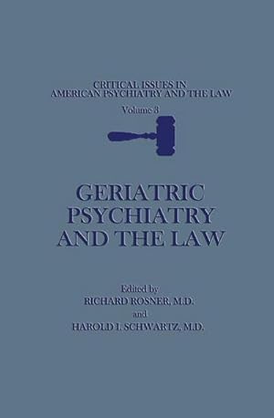 Imagen del vendedor de Geriatric Psychiatry and the Law a la venta por AHA-BUCH GmbH