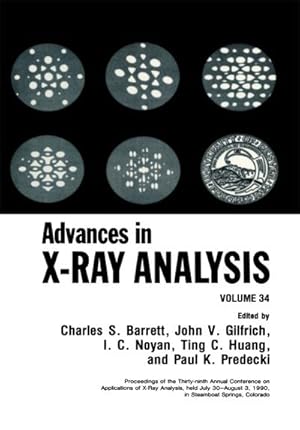 Bild des Verkufers fr Advances in X-Ray Analysis zum Verkauf von AHA-BUCH GmbH