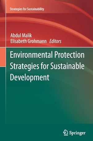 Immagine del venditore per Environmental Protection Strategies for Sustainable Development venduto da AHA-BUCH GmbH