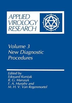 Image du vendeur pour Applied Virology Research : New Diagnostic Procedures mis en vente par AHA-BUCH GmbH