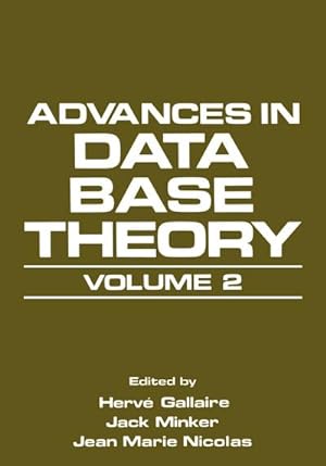 Bild des Verkufers fr Advances in Data Base Theory : Volume 2 zum Verkauf von AHA-BUCH GmbH