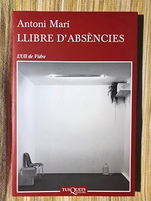 Seller image for Llibre d'absncies for sale by Campbell Llibres