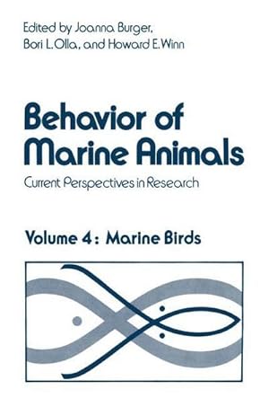 Bild des Verkufers fr Behavior of Marine Animals : Current Perspectives in Research. Marine Birds zum Verkauf von AHA-BUCH GmbH