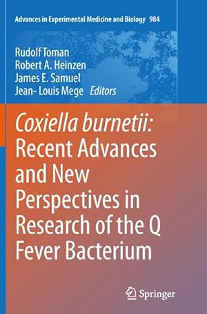 Seller image for Coxiella burnetii: Recent Advances and New Perspectives in Research of the Q Fever Bacterium for sale by AHA-BUCH GmbH