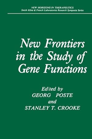 Immagine del venditore per New Frontiers in the Study of Gene Functions venduto da AHA-BUCH GmbH
