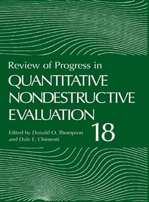 Imagen del vendedor de Review of Progress in Quantitative Nondestructive Evaluation a la venta por AHA-BUCH GmbH