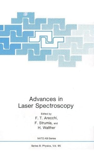 Bild des Verkufers fr Advances in Laser Spectroscopy zum Verkauf von AHA-BUCH GmbH