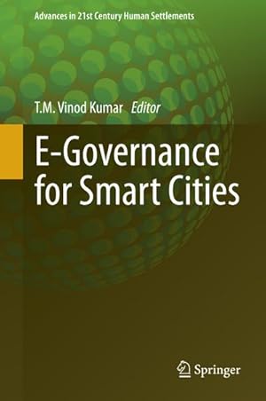 Bild des Verkufers fr E-Governance for Smart Cities zum Verkauf von AHA-BUCH GmbH