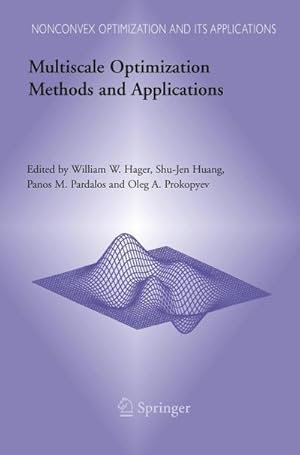 Imagen del vendedor de Multiscale Optimization Methods and Applications a la venta por AHA-BUCH GmbH