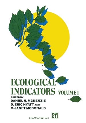 Bild des Verkufers fr Ecological Indicators : Volume 1 zum Verkauf von AHA-BUCH GmbH