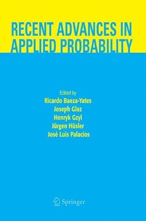 Bild des Verkufers fr Recent Advances in Applied Probability zum Verkauf von AHA-BUCH GmbH