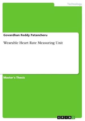 Immagine del venditore per Wearable Heart Rate Measuring Unit venduto da AHA-BUCH GmbH