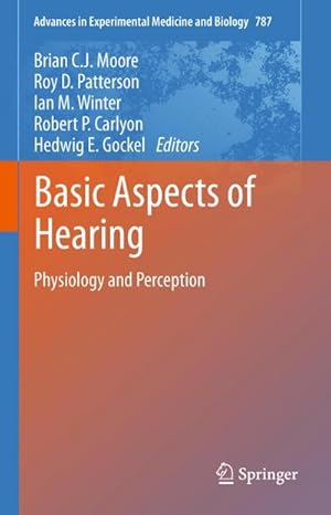 Immagine del venditore per Basic Aspects of Hearing : Physiology and Perception venduto da AHA-BUCH GmbH