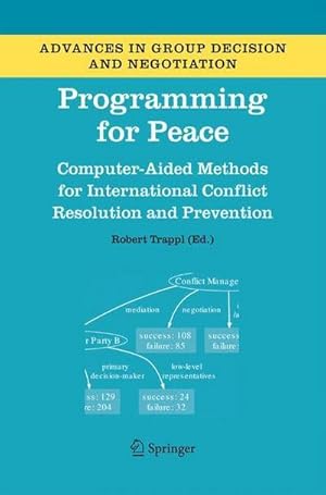 Bild des Verkufers fr Programming for Peace : Computer-Aided Methods for International Conflict Resolution and Prevention zum Verkauf von AHA-BUCH GmbH