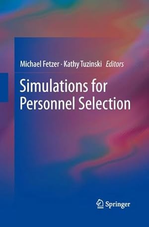 Seller image for Simulations for Personnel Selection for sale by AHA-BUCH GmbH