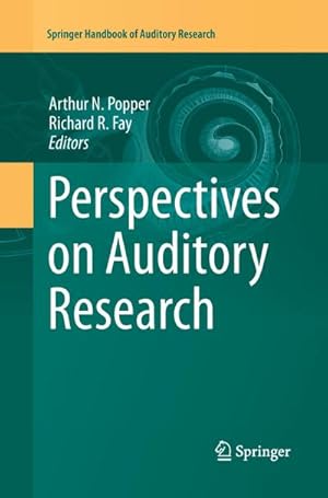 Bild des Verkufers fr Perspectives on Auditory Research zum Verkauf von AHA-BUCH GmbH