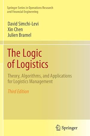 Bild des Verkufers fr The Logic of Logistics : Theory, Algorithms, and Applications for Logistics Management zum Verkauf von AHA-BUCH GmbH