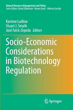 Seller image for Socio-Economic Considerations in Biotechnology Regulation for sale by AHA-BUCH GmbH