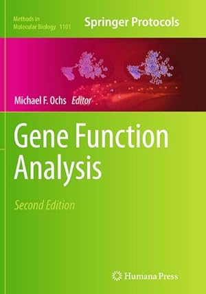 Imagen del vendedor de Gene Function Analysis a la venta por AHA-BUCH GmbH