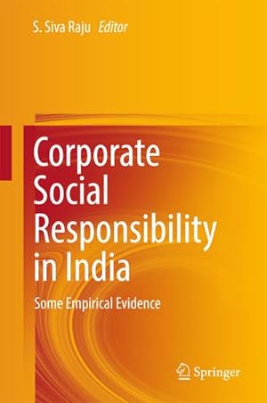 Bild des Verkufers fr Corporate Social Responsibility in India : Some Empirical Evidence zum Verkauf von AHA-BUCH GmbH