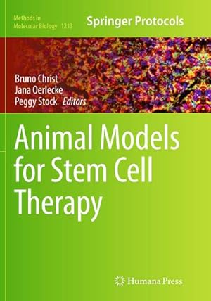 Bild des Verkufers fr Animal Models for Stem Cell Therapy zum Verkauf von AHA-BUCH GmbH