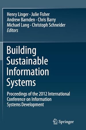 Imagen del vendedor de Building Sustainable Information Systems a la venta por AHA-BUCH GmbH