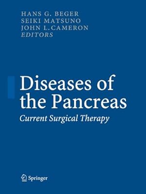 Immagine del venditore per Diseases of the Pancreas : Current Surgical Therapy venduto da AHA-BUCH GmbH