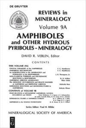 Seller image for Amphiboles and Other Hydrous Pyriboles : Mineralogy for sale by AHA-BUCH GmbH
