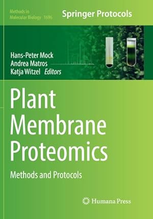 Seller image for Plant Membrane Proteomics : Methods and Protocols for sale by AHA-BUCH GmbH