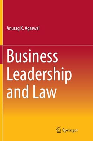 Bild des Verkufers fr Business Leadership and Law zum Verkauf von AHA-BUCH GmbH