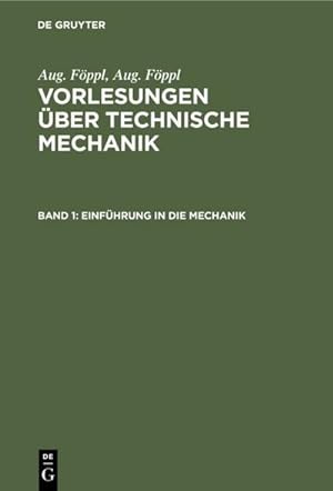 Bild des Verkufers fr Einfhrung in die Mechanik zum Verkauf von AHA-BUCH GmbH